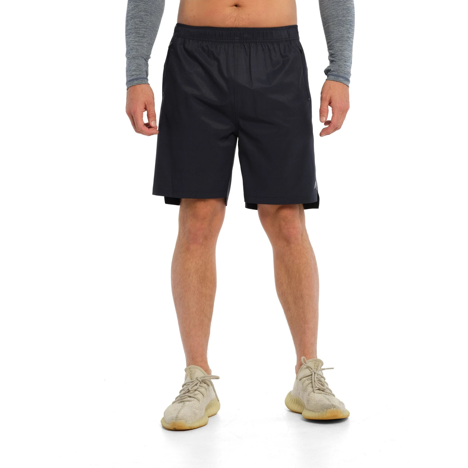Mens Active Shorts - Navy 3 Mens Active Shorts - Navy