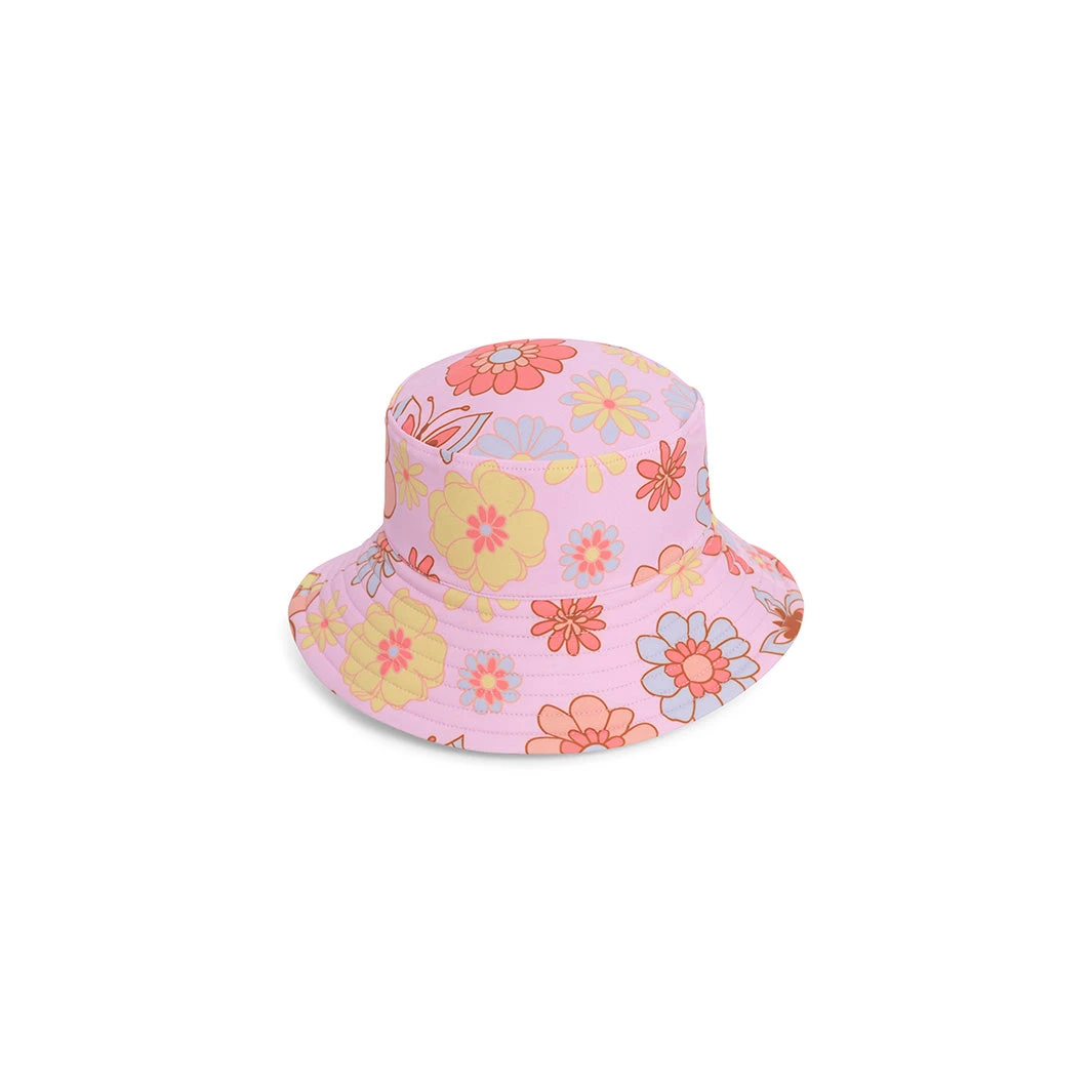 Infant Butterfly Garden Bucket Swim Hat 4 Infant Butterfly Garden Bucket Swim Hat - Image 2