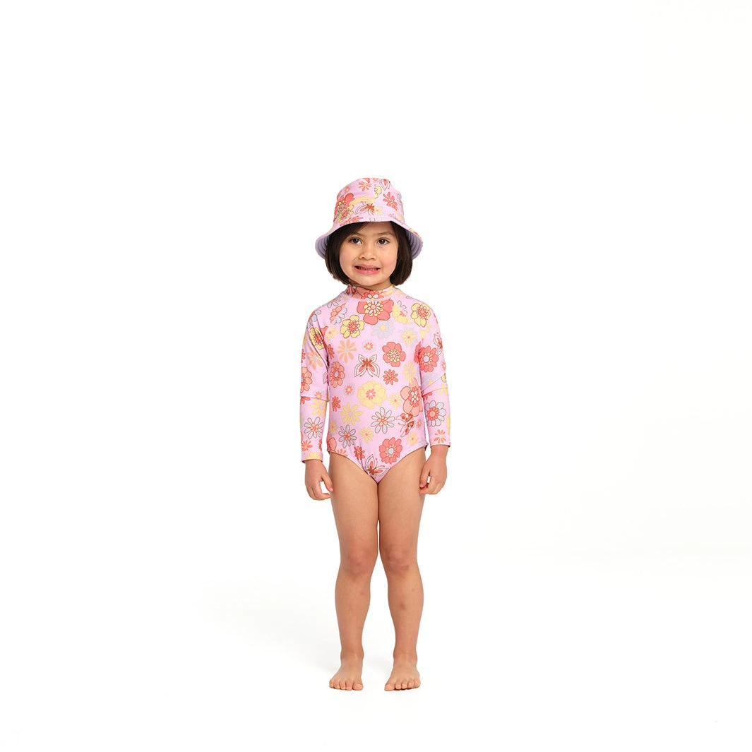 Infant Butterfly Garden Bucket Swim Hat 7 Infant Butterfly Garden Bucket Swim Hat - Image 5