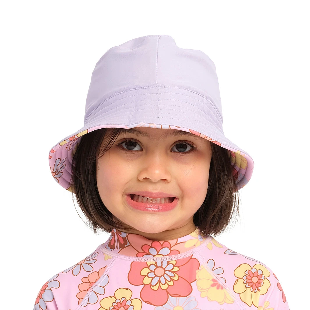Infant Butterfly Garden Bucket Swim Hat 5 Infant Butterfly Garden Bucket Swim Hat - Image 3
