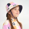 Kids Patch Reversible Bucket Swim Hat -Cancer Council Supplies Shop 240924 CancerCouncil Ecom ONMODEL CCCCC666754 1093