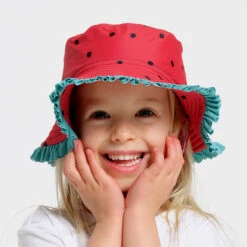 Toddler Watermelon Bucket Swim Hat 13 Toddler Watermelon Bucket Swim Hat -Cancer Council Supplies Shop 250701 CancerCouncil Ecom CCCCC400755 8899copy