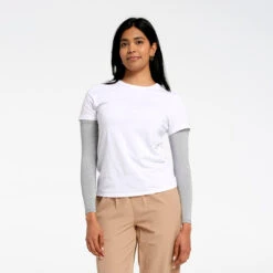 Active UV Sleeve Set - Light Grey Marle -Cancer Council Supplies Shop 250701 CancerCouncil Ecom CCCCC973425 9902copy