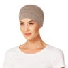 Christine Yoga Turban - Taupe -Cancer Council Supplies Shop 27104YogainTaupe 0167