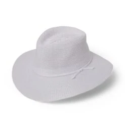 Jacqui Mannish Hat - White -Cancer Council Supplies Shop 27726 11