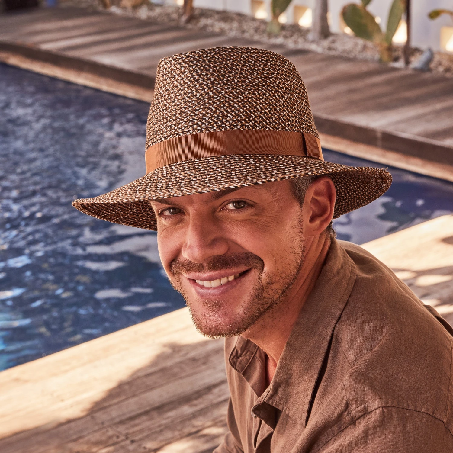 Rowan Fedora Hat - Brown 5 Rowan Fedora Hat - Brown - Image 3