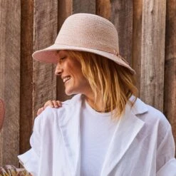 Lacey Bucket Hat - Soft Pink 6 Lacey Bucket Hat - Soft Pink -Cancer Council Supplies Shop 32440 1