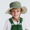 Symonds Kids Cricket Hat - Khaki/Beige 1 Symonds Kids Cricket Hat - Khaki/Beige -Cancer Council Supplies Shop B893KhakiBeigeSYMONDSKids 2