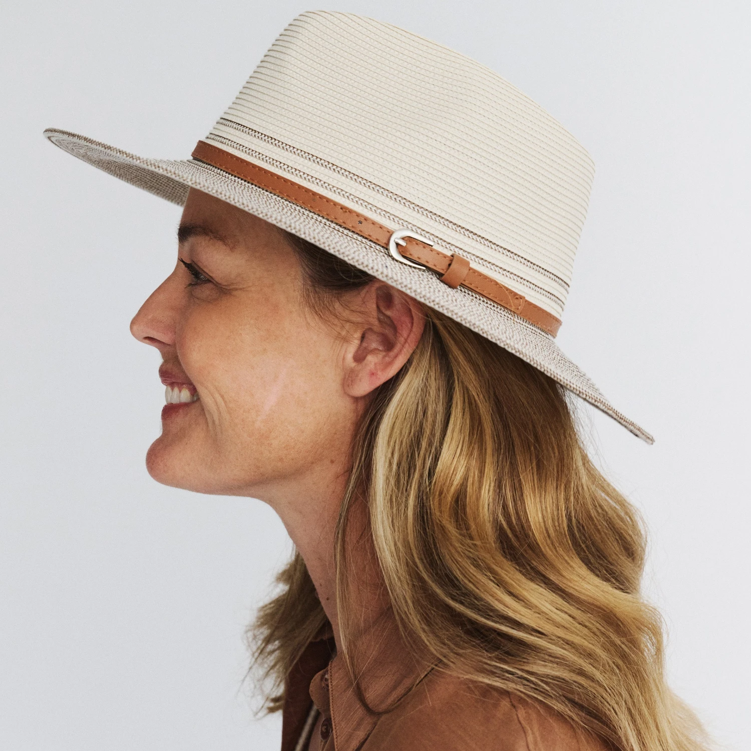 Heritage Town & Country Hat - Ivory/Bronze 4 Heritage Town & Country Hat - Ivory/Bronze - Image 2