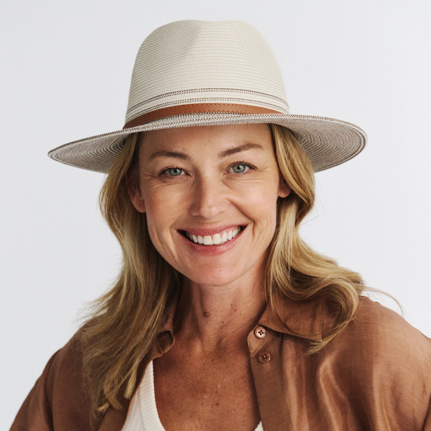 Heritage Town & Country Hat - Ivory/Bronze 3 Heritage Town & Country Hat - Ivory/Bronze