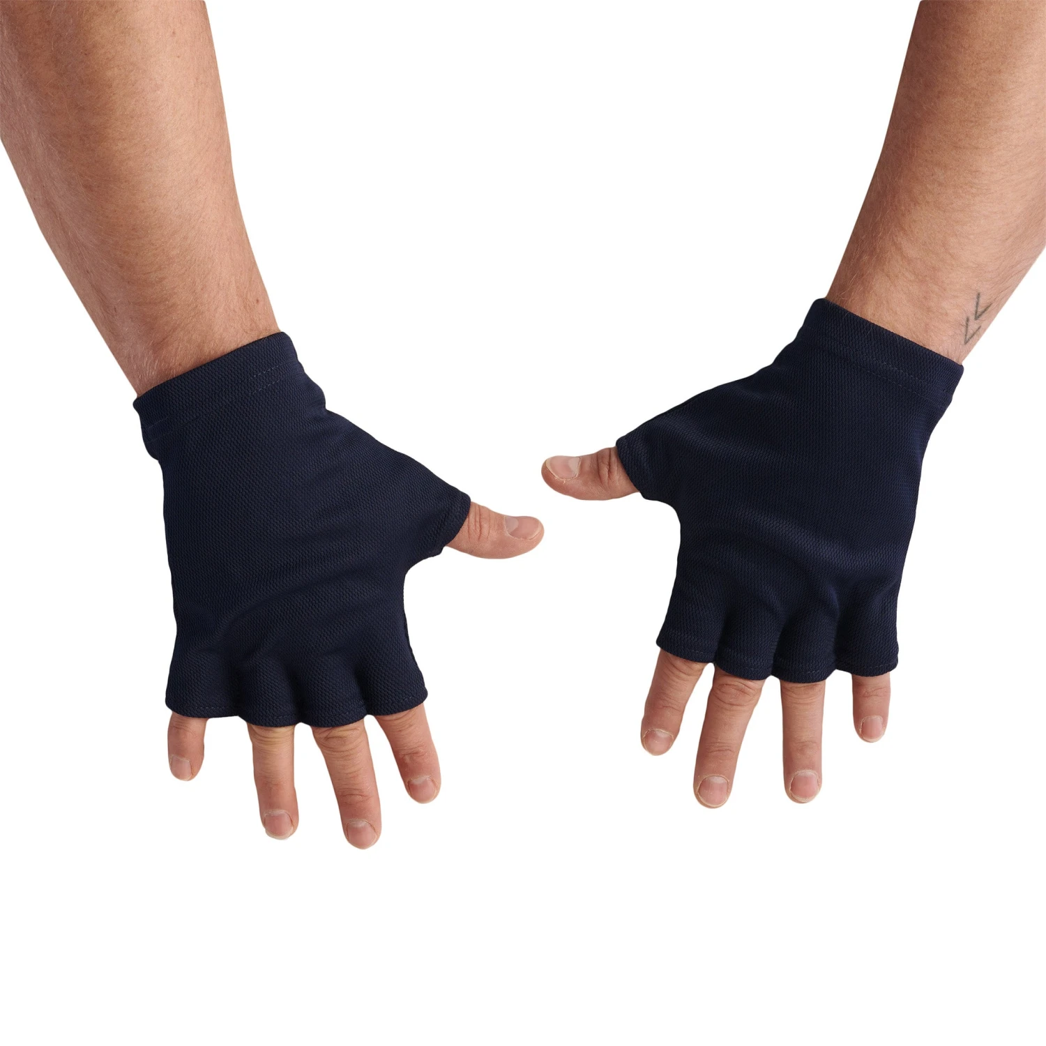 Unisex Sun Gloves - Navy 3 Unisex Sun Gloves - Navy