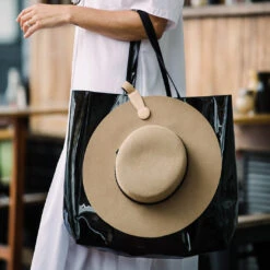 Klipsta Hat Clip - Pink -Cancer Council Supplies Shop Klipsta Beige on bag ae05490e 4a47 4bfa bbd8 c99b1e414f29