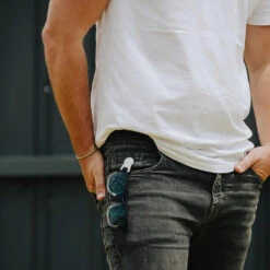 Spex Sunglasses Clip - 2 Pack - Black/Stone -Cancer Council Supplies Shop Klipsta Hat Spex Magnetic clips