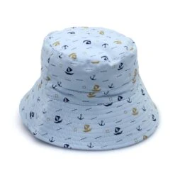 Mario Bucket Hat - Blue Boats -Cancer Council Supplies Shop PK002BlueBoats 2