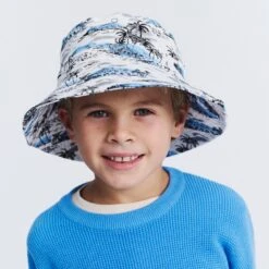 Wade Bucket Hat - Blue