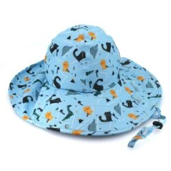 Lonnie Bucket Hat - Dinosaur -Cancer Council Supplies Shop PK009DinosaurLONNIEAngle