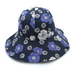 Tammy Bucket Hat - Navy -Cancer Council Supplies Shop PK013NavyFloral