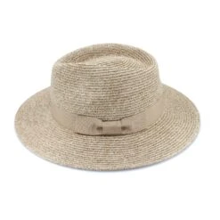 Sherry Fedora Hat - Oatmeal -Cancer Council Supplies Shop PL413OatmealSherryFedoraside
