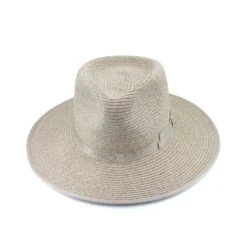 Linda Fedora Hat - Mixed Camel -Cancer Council Supplies Shop PL415MixCamelLindaFedorafront