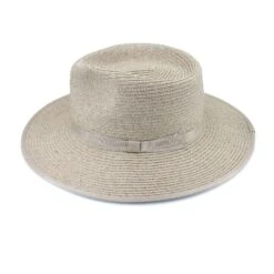 Linda Fedora Hat - Mixed Camel -Cancer Council Supplies Shop PL415MixCamelLindaFedoraside