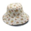 Dora Bucket Hat - Beige Flowers