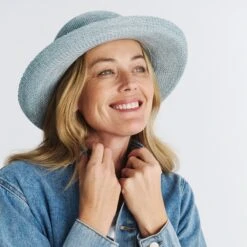 Classic Breton Hat - Mixed Seafoam