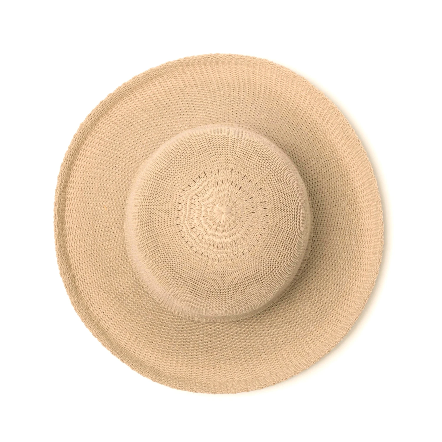 Classic Breton Hat - Beige 6 Classic Breton Hat - Beige - Image 4