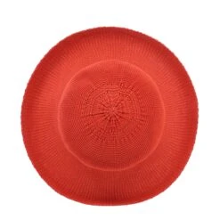 Classic Breton Hat - Dark Orange 10 Classic Breton Hat - Dark Orange -Cancer Council Supplies Shop R35LDarkorangeClassicBretonLinedAbove