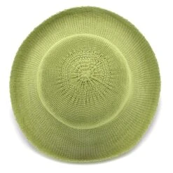 Classic Breton Hat - Lime Green -Cancer Council Supplies Shop R35LLImeGreenclassicBretonAbove
