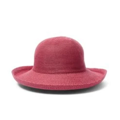 Classic Breton Hat - Magenta -Cancer Council Supplies Shop R35LMagentaclassicBretonLinedangle