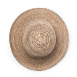 Classic Breton Hat - Mixed Camel -Cancer Council Supplies Shop R35LMixedCamelCLASSICabove