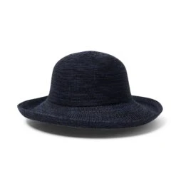 Classic Breton Hat - Mixed Navy -Cancer Council Supplies Shop R35LMixedNavyCLASSICfront