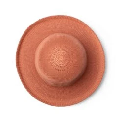 Classic Breton Hat - Paprika -Cancer Council Supplies Shop R35LPaprikaabove