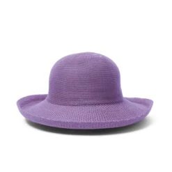 Classic Breton Hat - Purple -Cancer Council Supplies Shop R35LPurpleCLASSICFront1