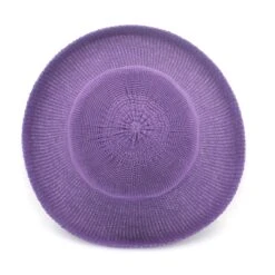 Classic Breton Hat - Purple -Cancer Council Supplies Shop R35LPurpleClassicBretonLinedTop