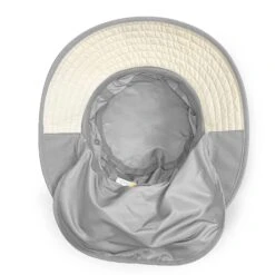 Marvin Bucket Hat - Grey -Cancer Council Supplies Shop RG75GreyMARVINBelowFlap