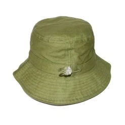 Jester Bucket Hat - Khaki Green 13 Jester Bucket Hat - Khaki Green -Cancer Council Supplies Shop RG84KhakiGreenJESTERAngle