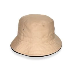Jester Bucket Hat - Khaki/Navy -Cancer Council Supplies Shop RG84KhakiNavy
