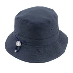Jester Bucket Hat - Navy -Cancer Council Supplies Shop RG84NavyJesterBuckethatAngle