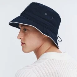 Jester Bucket Hat - Navy/White -Cancer Council Supplies Shop RG84NavyWhiteJESTERMens 3