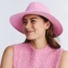 Jacqui Mannish Hat - Candy Pink -Cancer Council Supplies Shop RL73CandyPinkJACQUIModel 8
