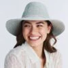 Jacqui Mannish Hat - Mixed Seafoam -Cancer Council Supplies Shop RL73MixedSeafoamJACQUIModel 11 d6692728 1f31 4185 8fa5 2b811f6ac3db