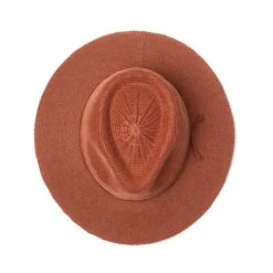 Jacqui Mannish Hat - Paprika -Cancer Council Supplies Shop RL73Paprikaabove