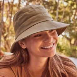 Golf Bucket Hat - Khaki 8 Golf Bucket Hat - Khaki -Cancer Council Supplies Shop RL76KhakiGreen