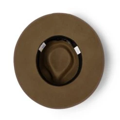 Hallie Felt Fedora Hat - Khaki -Cancer Council Supplies Shop RL899Khakibelow