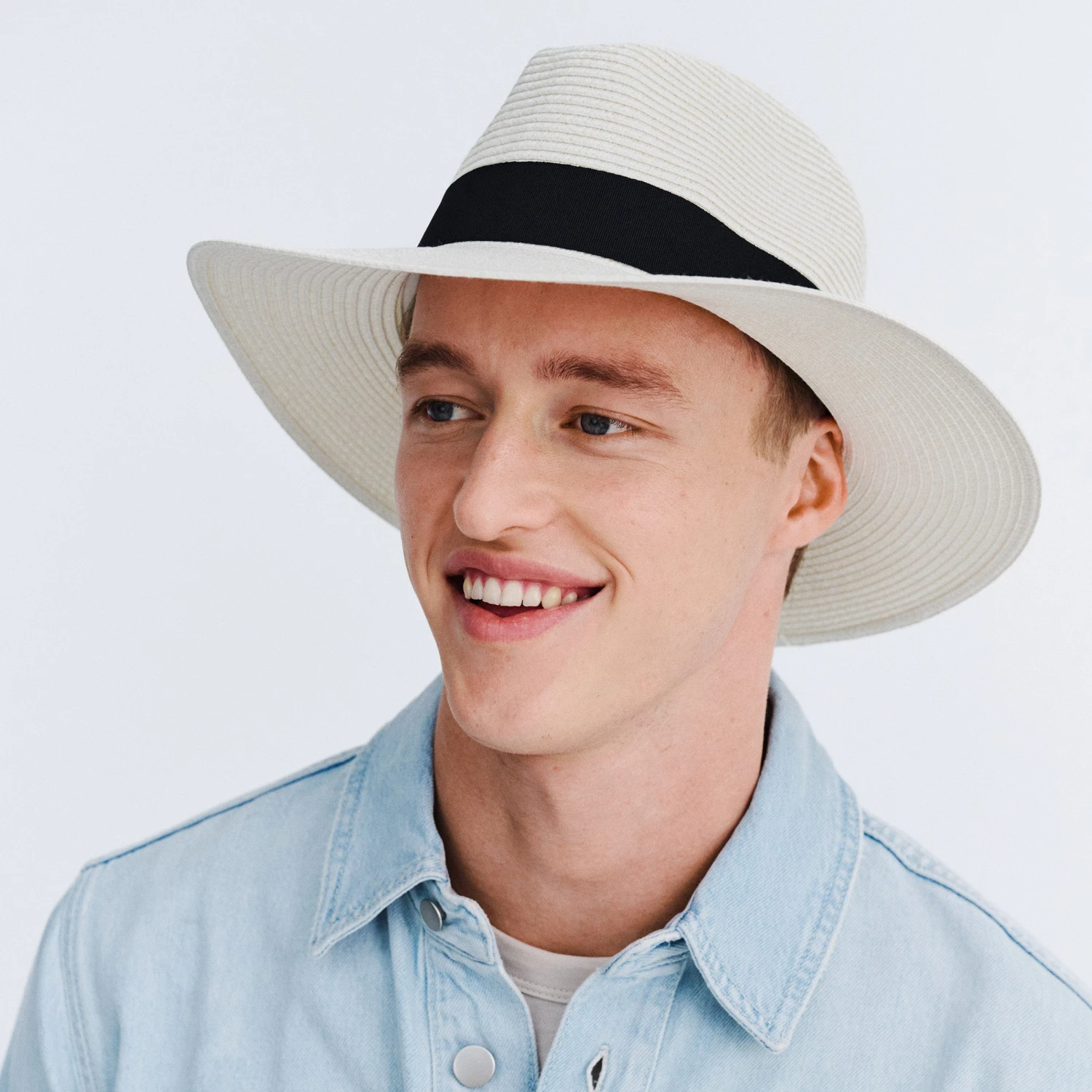 Café Fedora Hat - Ivory 3 Café Fedora Hat - Ivory