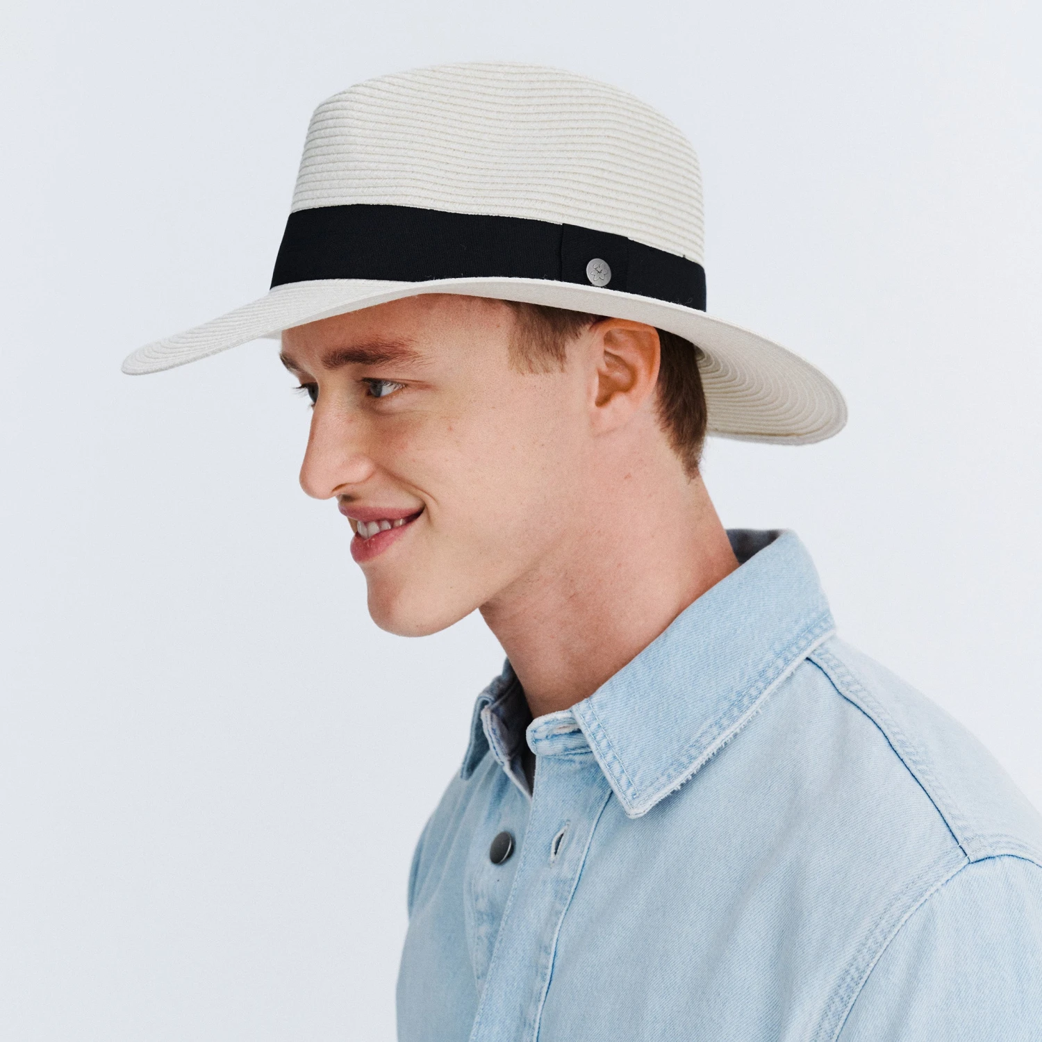 Café Fedora Hat - Ivory 4 Café Fedora Hat - Ivory - Image 2