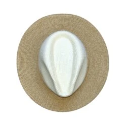 Café Fedora Hat - Ivory/Natural -Cancer Council Supplies Shop RM399IvoryNaturalCAFEAbove