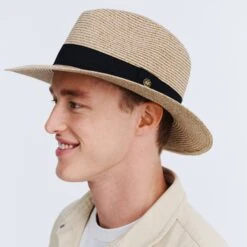 Café Fedora Hat - Natural -Cancer Council Supplies Shop RM399NaturalCAFE Mens 3