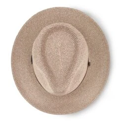 Darby Fedora Hat - Camel Mix -Cancer Council Supplies Shop RM615MixCamelDARBY Above